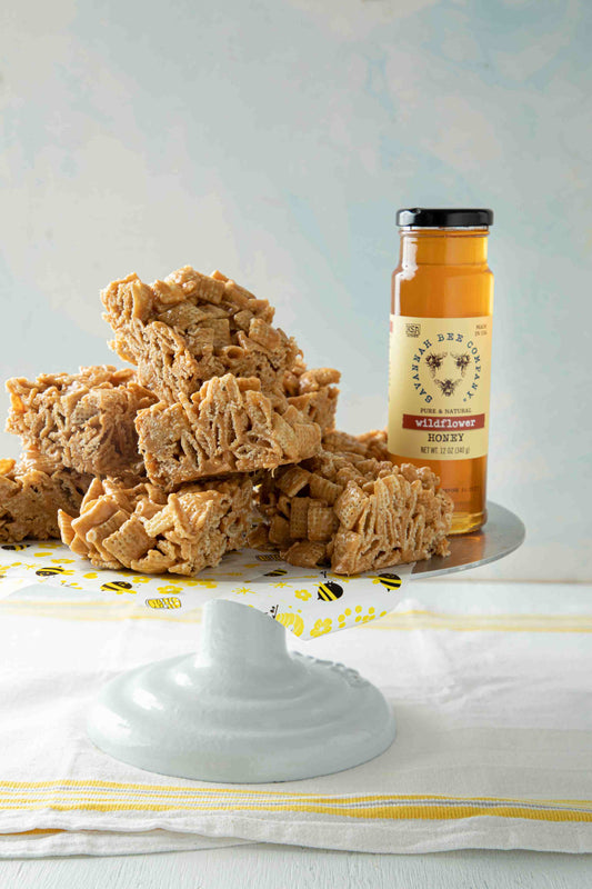 honey-peanut-butter-rice-cereal-treats-rice-crispy-recipe-easy-kid-friendly-snack