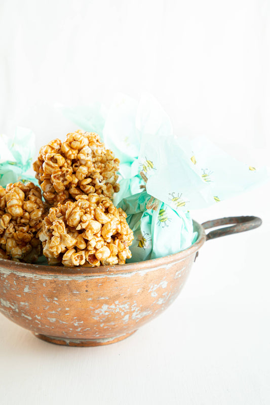 honey-spice-spiced-popcorn-balls-snack-recipe-fall-pumpkin