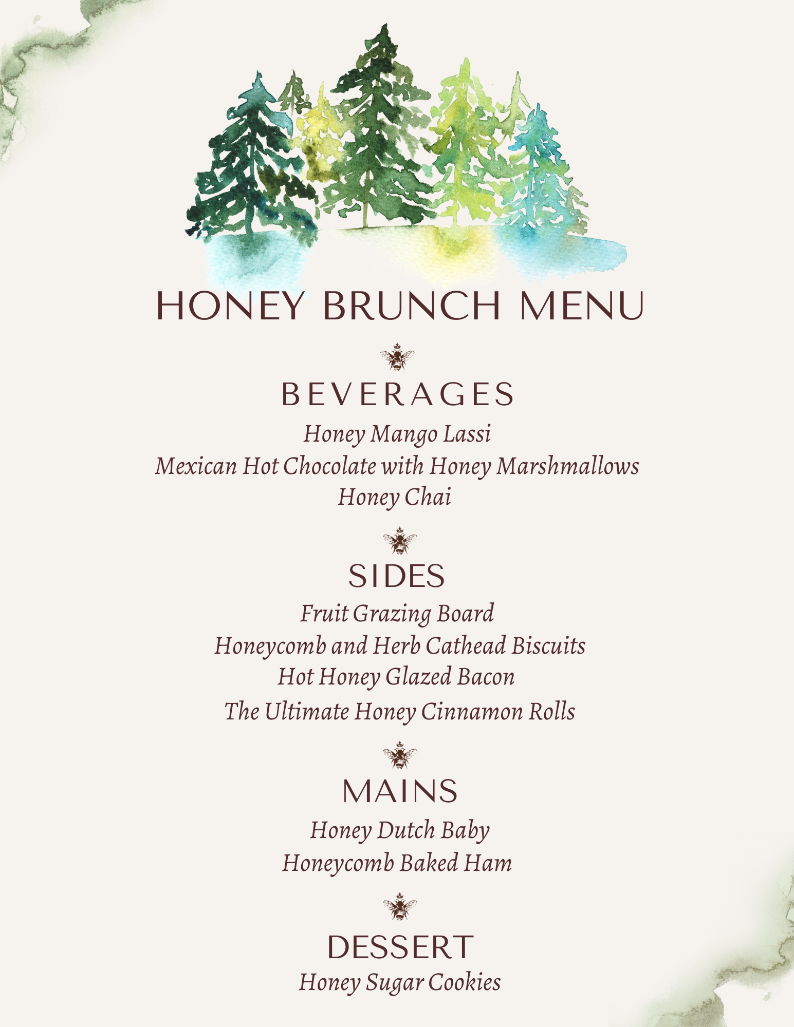 New Years Day Lucky Honey Lunch – Savannah Bee Company