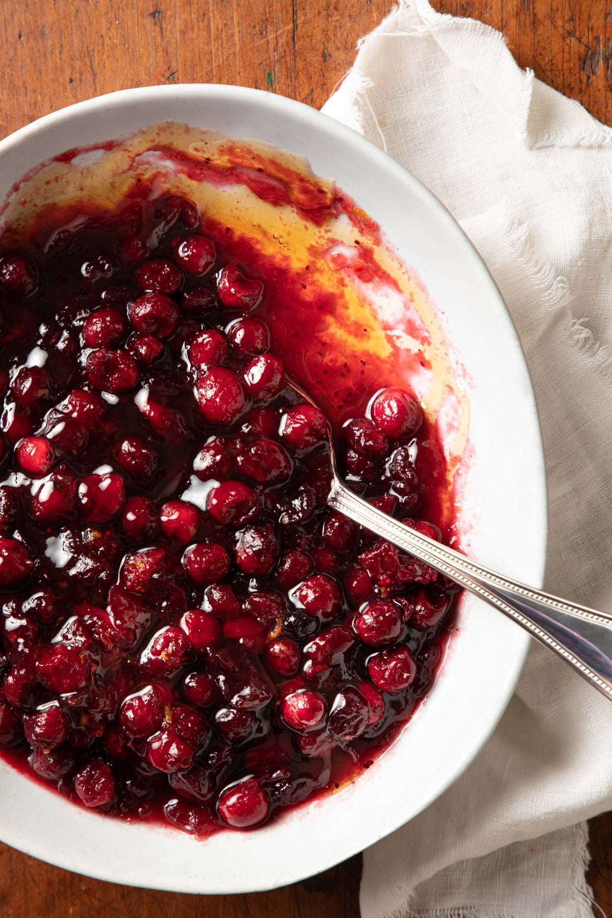 Hot Honey Cranberry Sauce