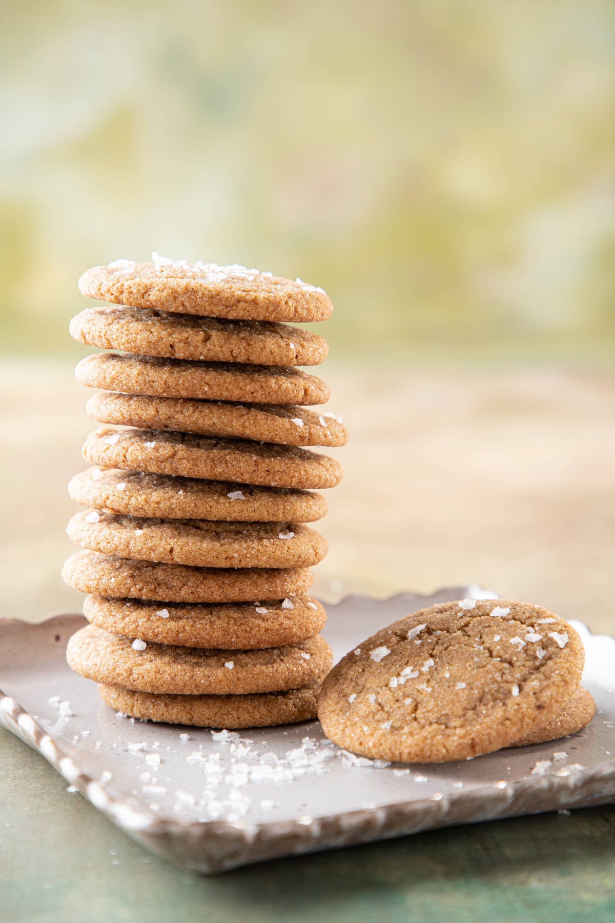 Salted Pumpkin Spice Cookies