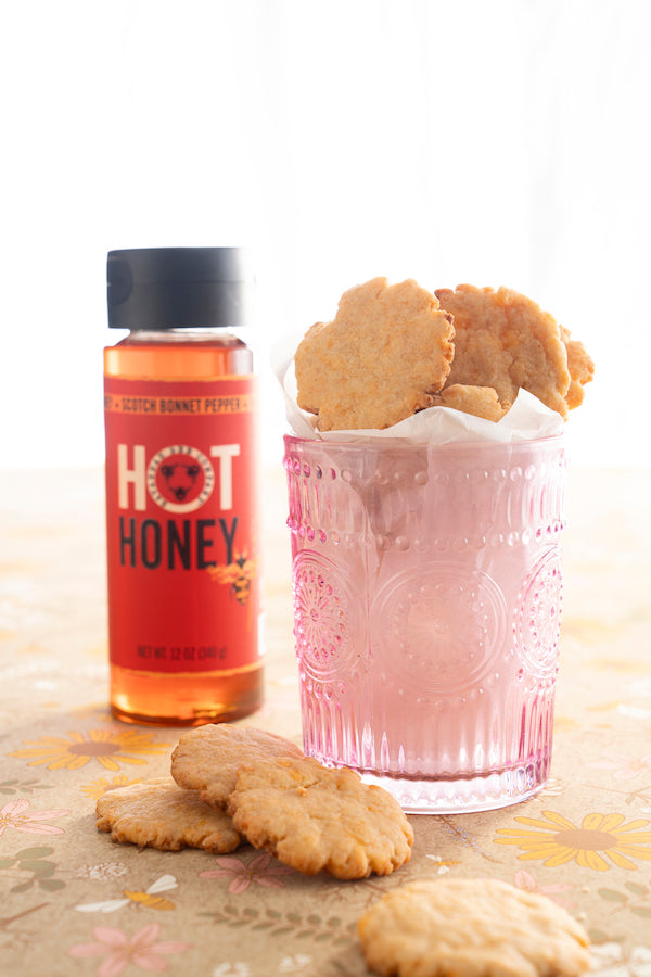 Hot Honey Cheese Wafers
