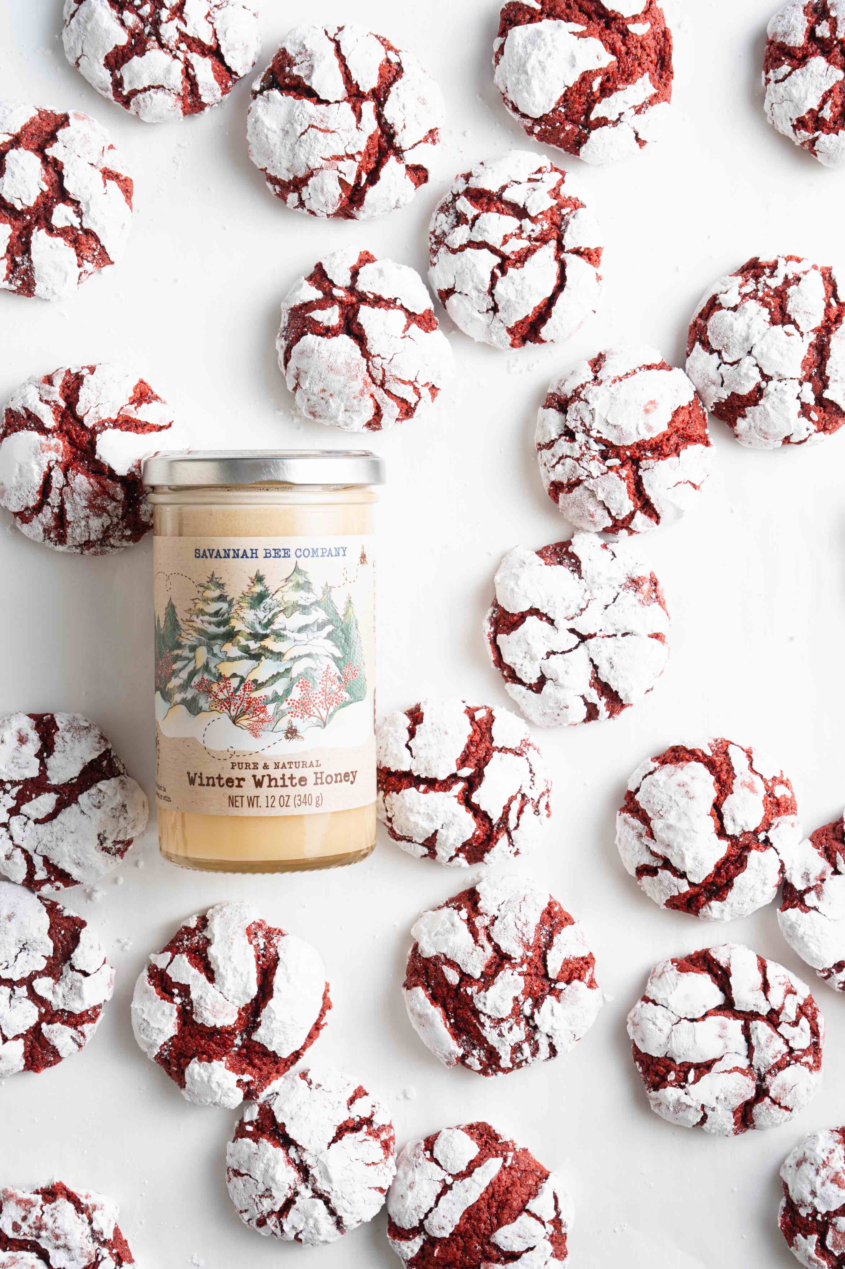 Red Velvet Crinkle Cookie – Savannah Bee Company