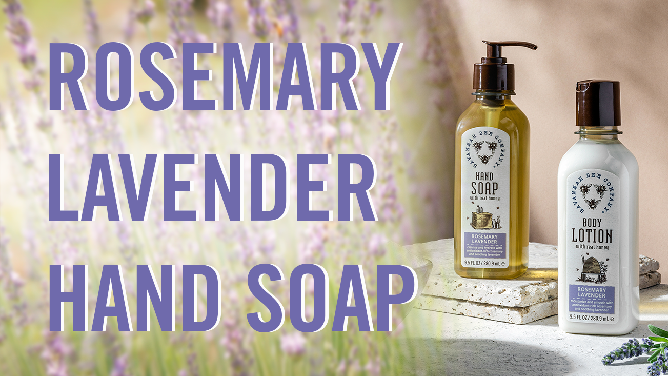 Rosemary Lavender Honey Hand Soap