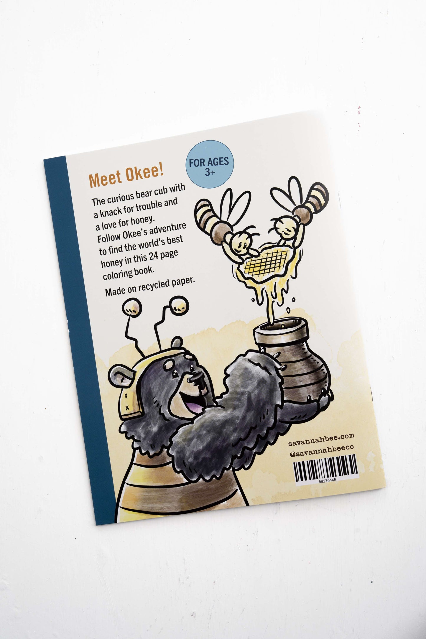 Okee Bear's Coloring Storybook