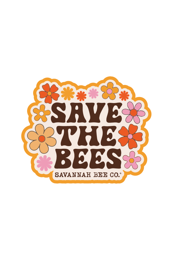 save the bees sticker