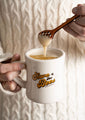 Save the Bee Mug makes for the perfect coffee mug. Plus add some Whipped Honey for extra sweetness. 