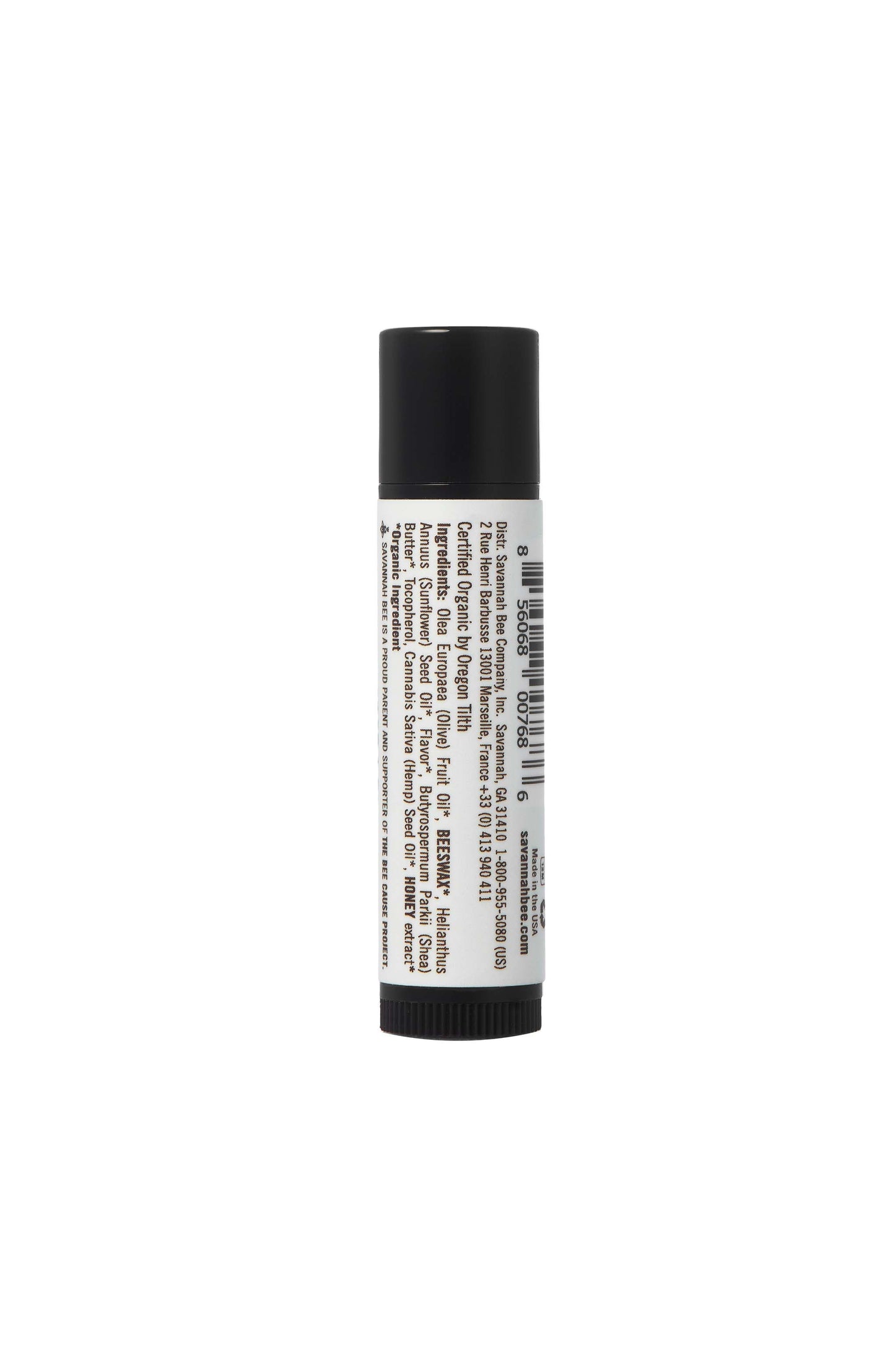 Honey Almond Lip Balm back