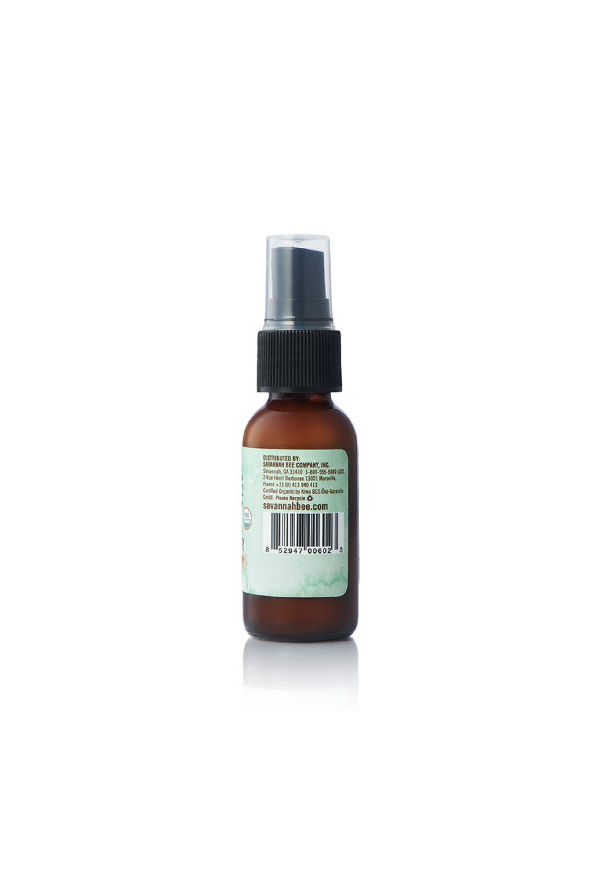 Sweet and Minty Propolis Spray 1 ounce back view