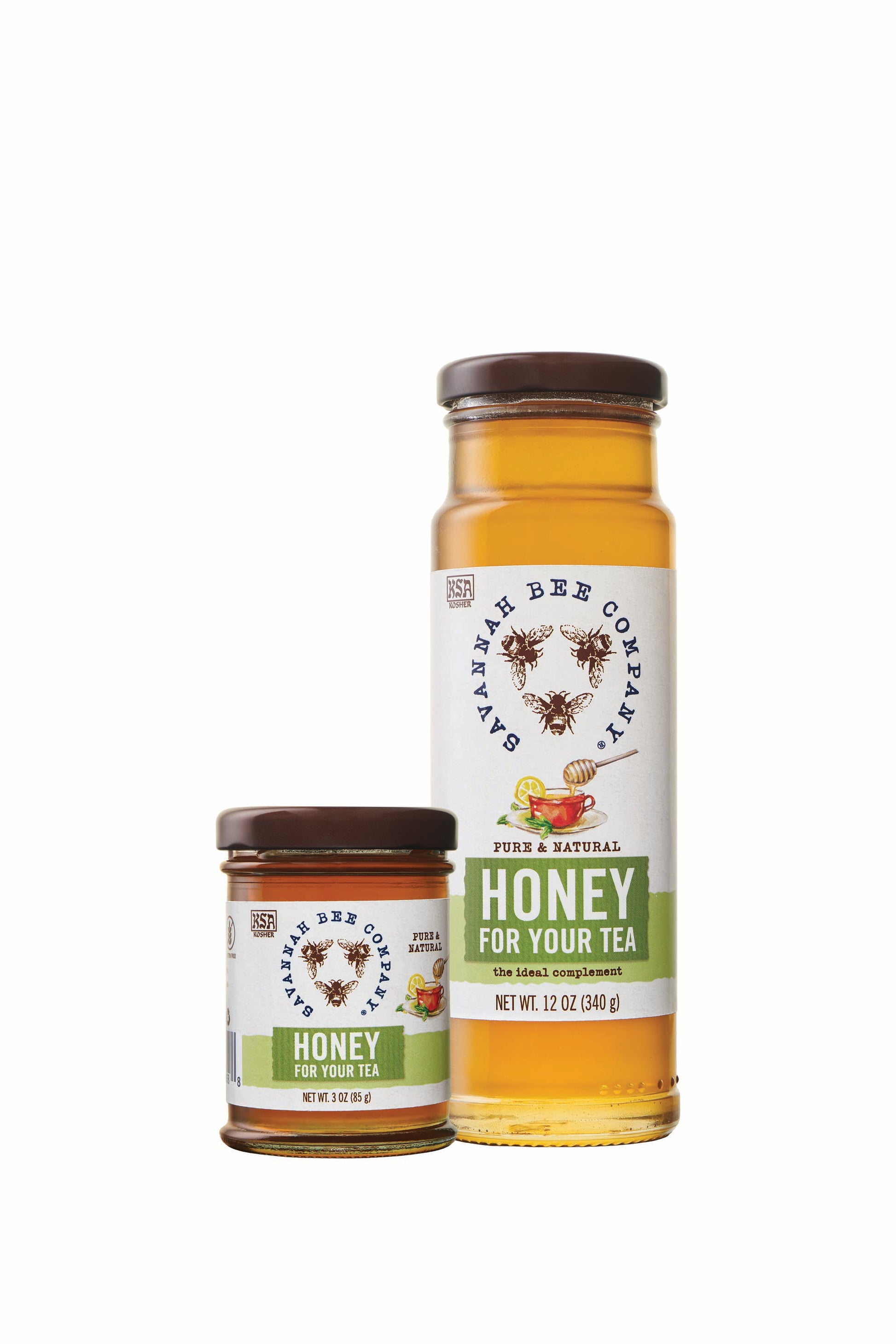 Honey for tes 12 ounce and 3 ounce studio shot.