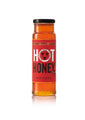 12 ounce hot honey jar on white background