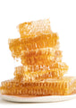 Raw Honeycomb Stacked close up.