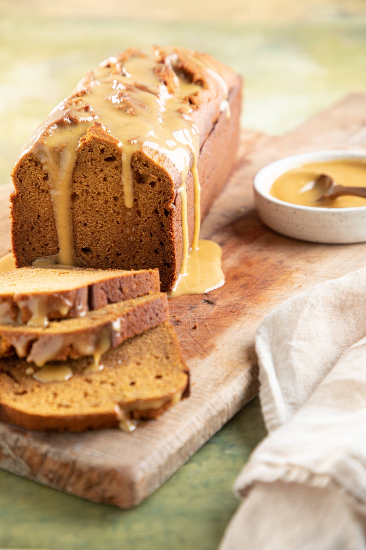 One-Bowl Pumpkin Spice Honey Bread
