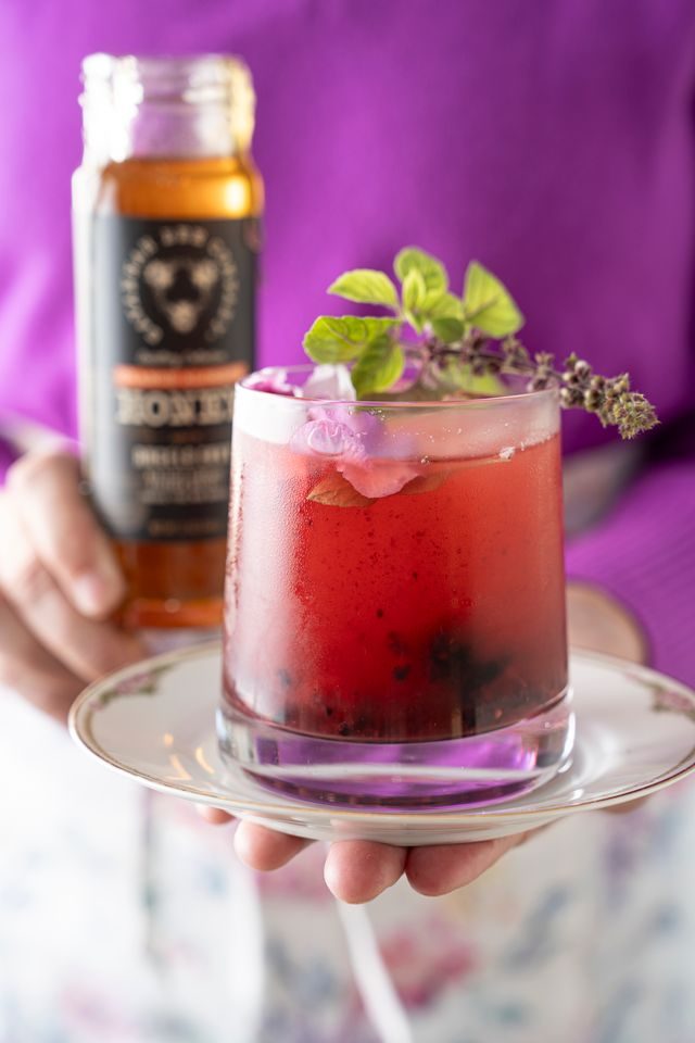 Blackberry Bourbon Smash