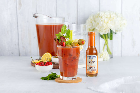 Bloody Mary and hot sauce