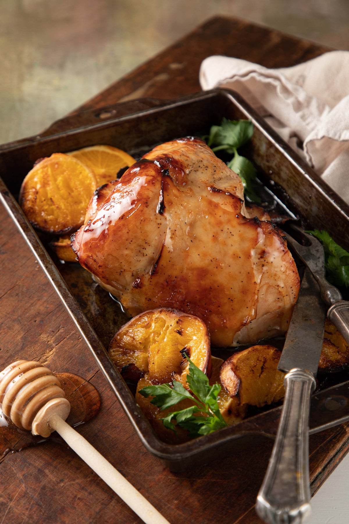 Bourbon Honey Lacquered Turkey