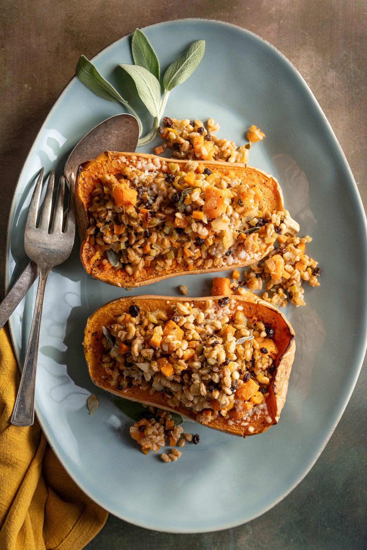 Stuffed Butternut Squash