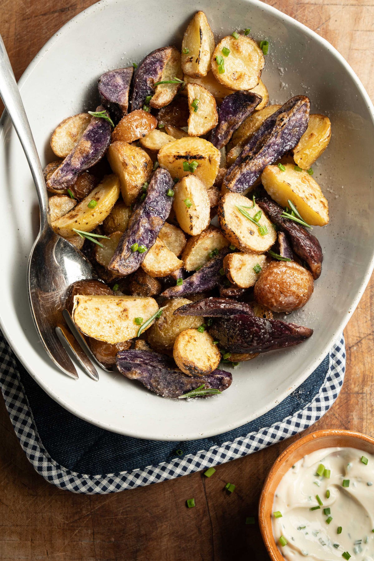 Crispy Salt and Vinegar Potatoes