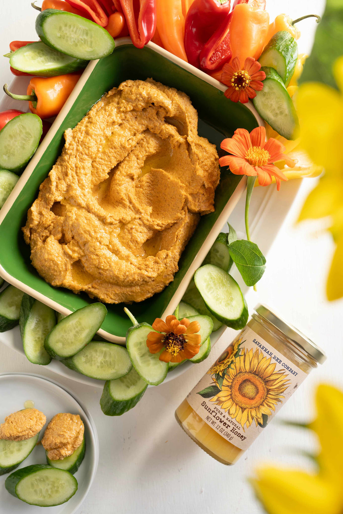 Sunflower-Honey-Hummus-Recipe