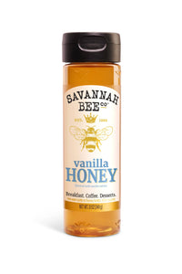 12oz Plastic Squeeze Vanilla Honey