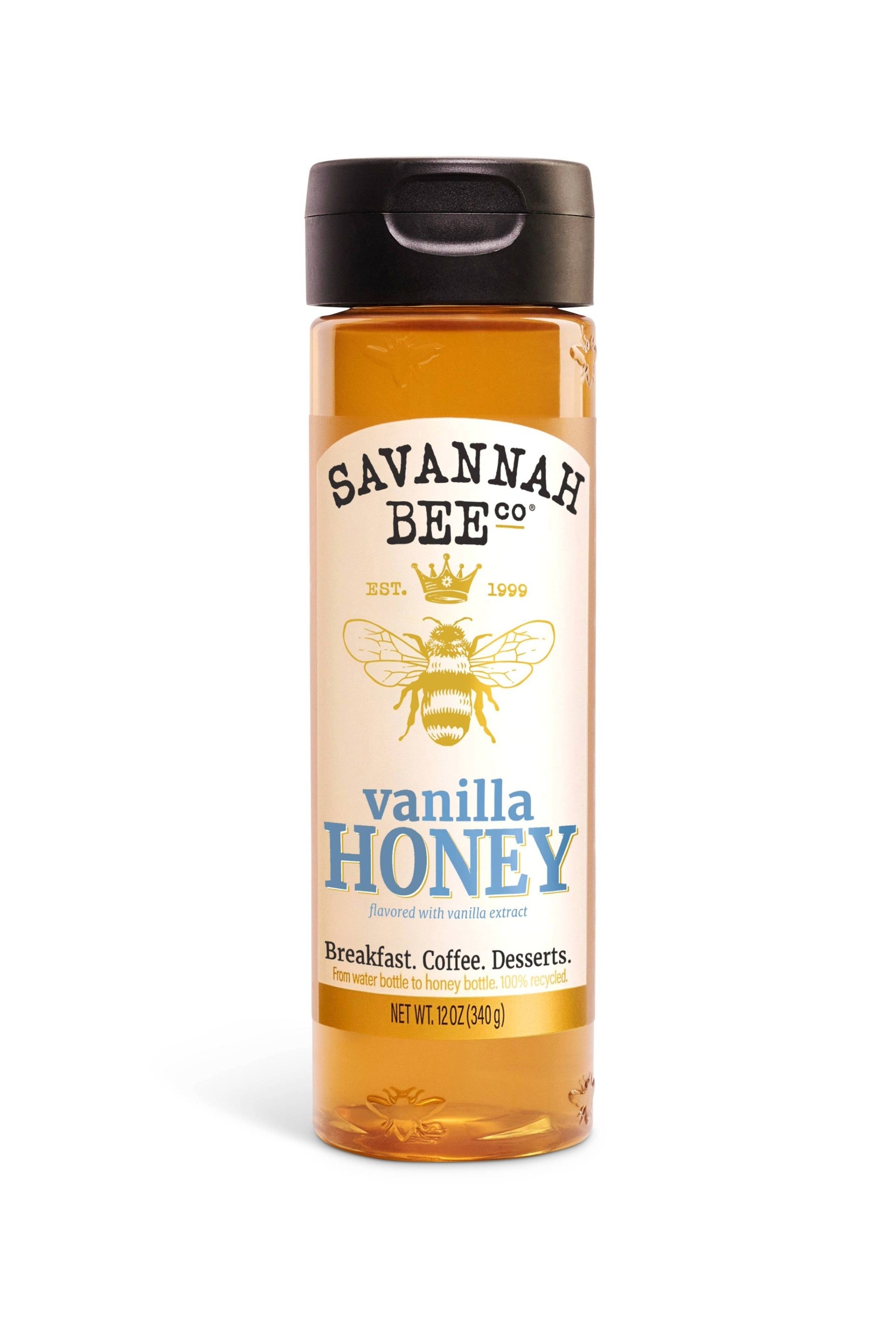 12oz Plastic Squeeze Vanilla Honey