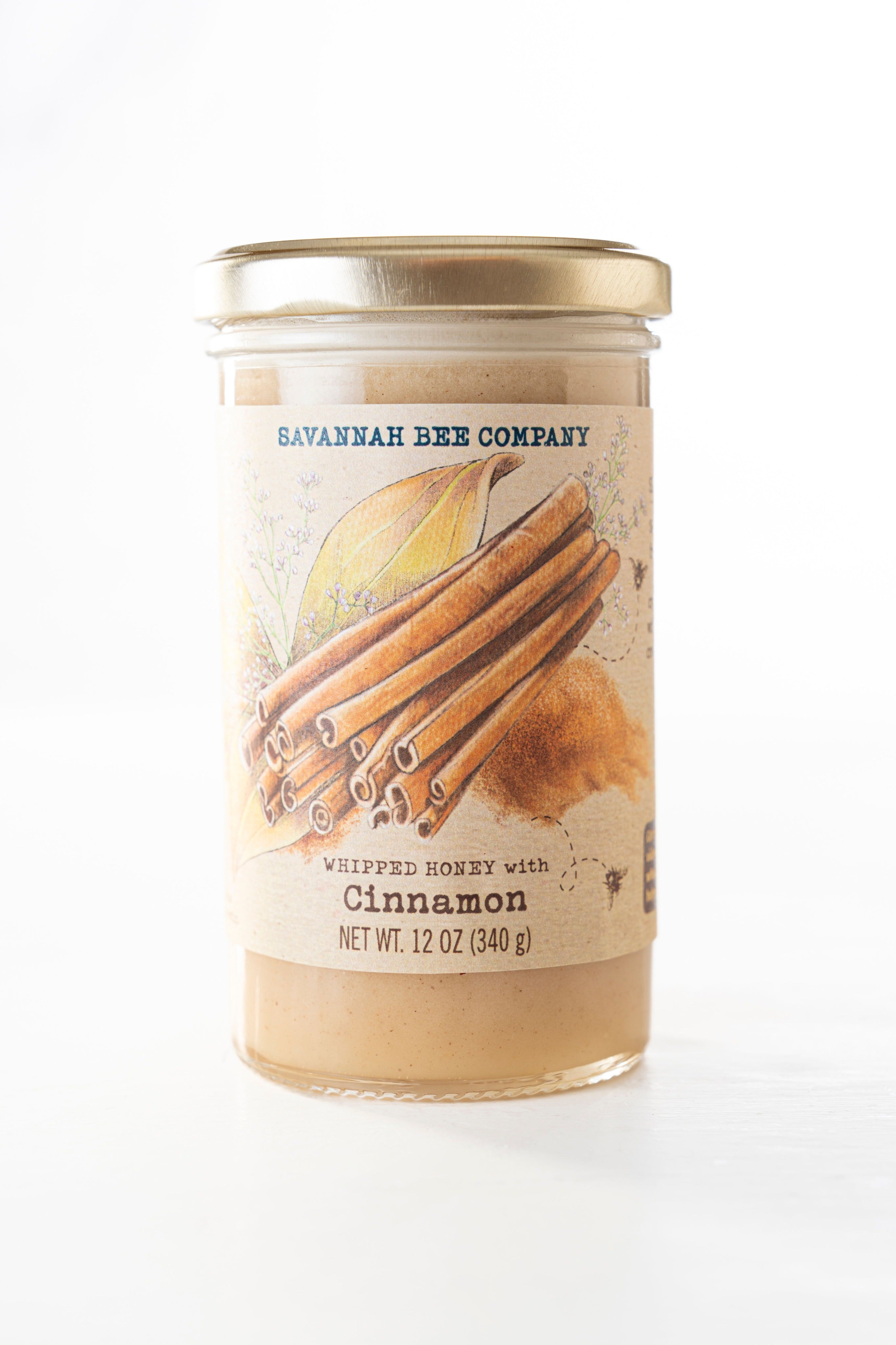 Cinnamon Whipped Honey – Silky, Spiced & Spreadable – Savannah Bee