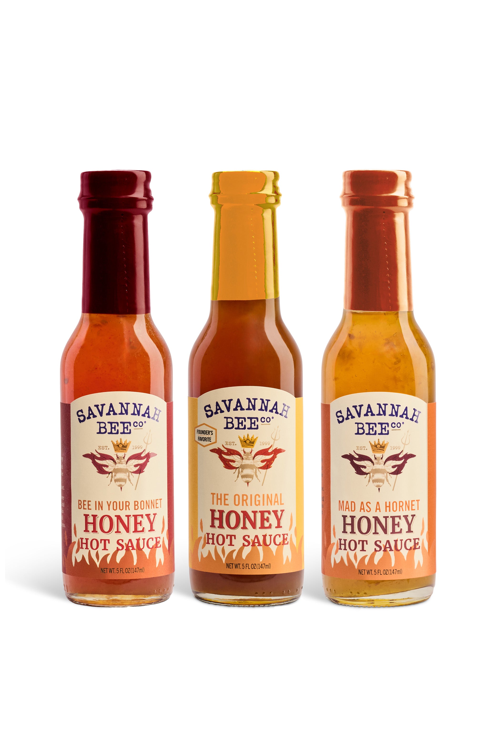 Honey Hot Sauce Bundle – Savannah Bee Company Honey Hot Sauce Bundle – Savannah Bee Company