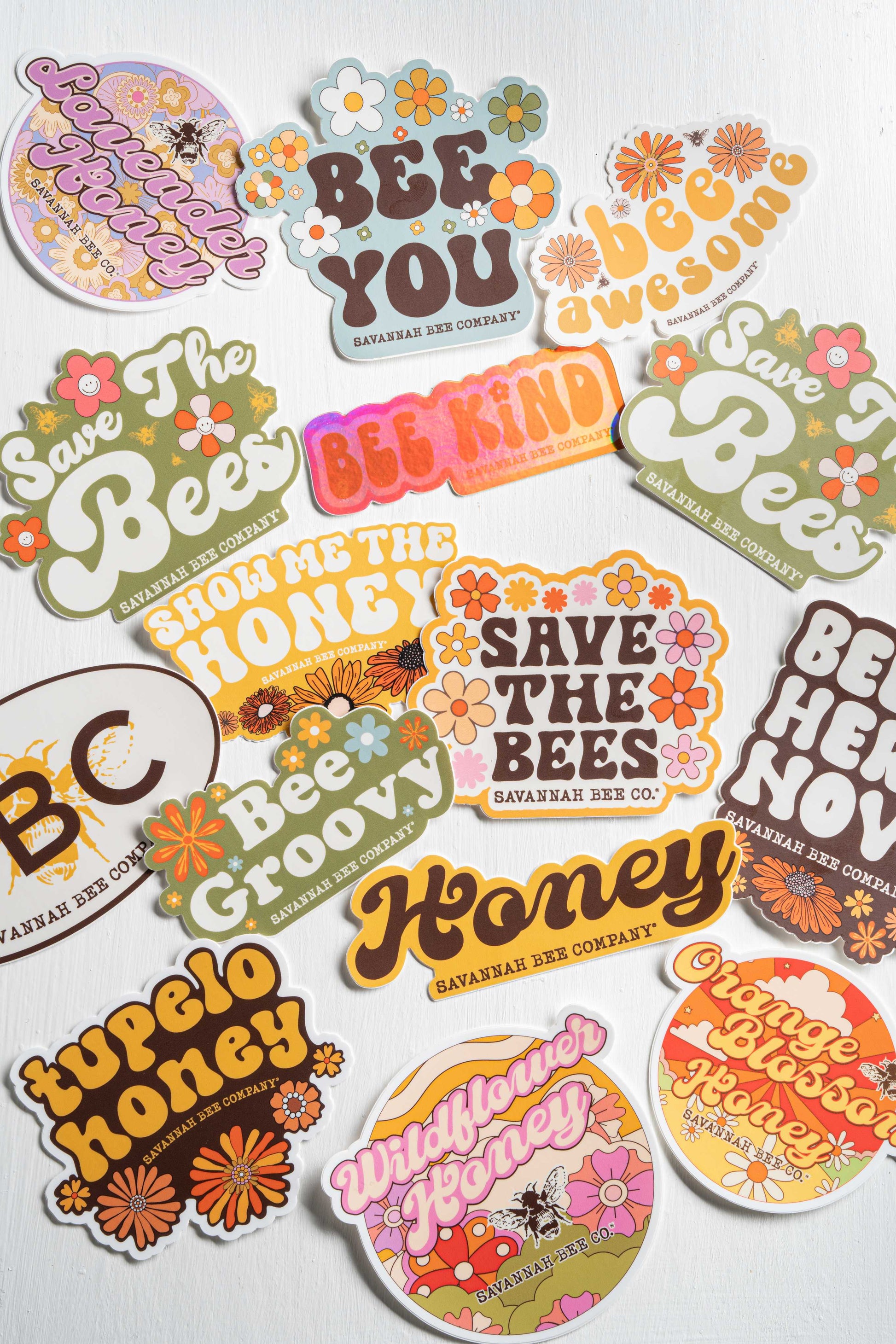 Savannah Bee Stickers Bee Awesome