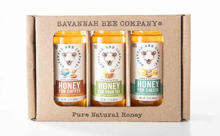 Everyday 12oz Honey gift featuring honey for coffee, honey for tea and honey for cheese.