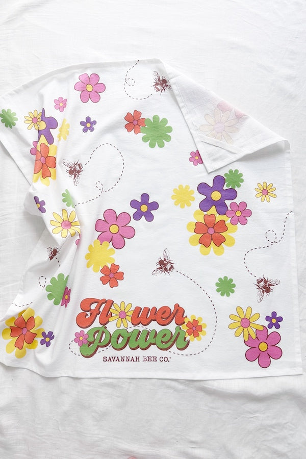 flower-power-kitchen-tea-towel