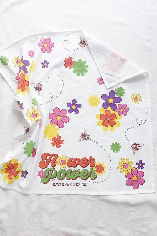 flower-power-kitchen-tea-towel