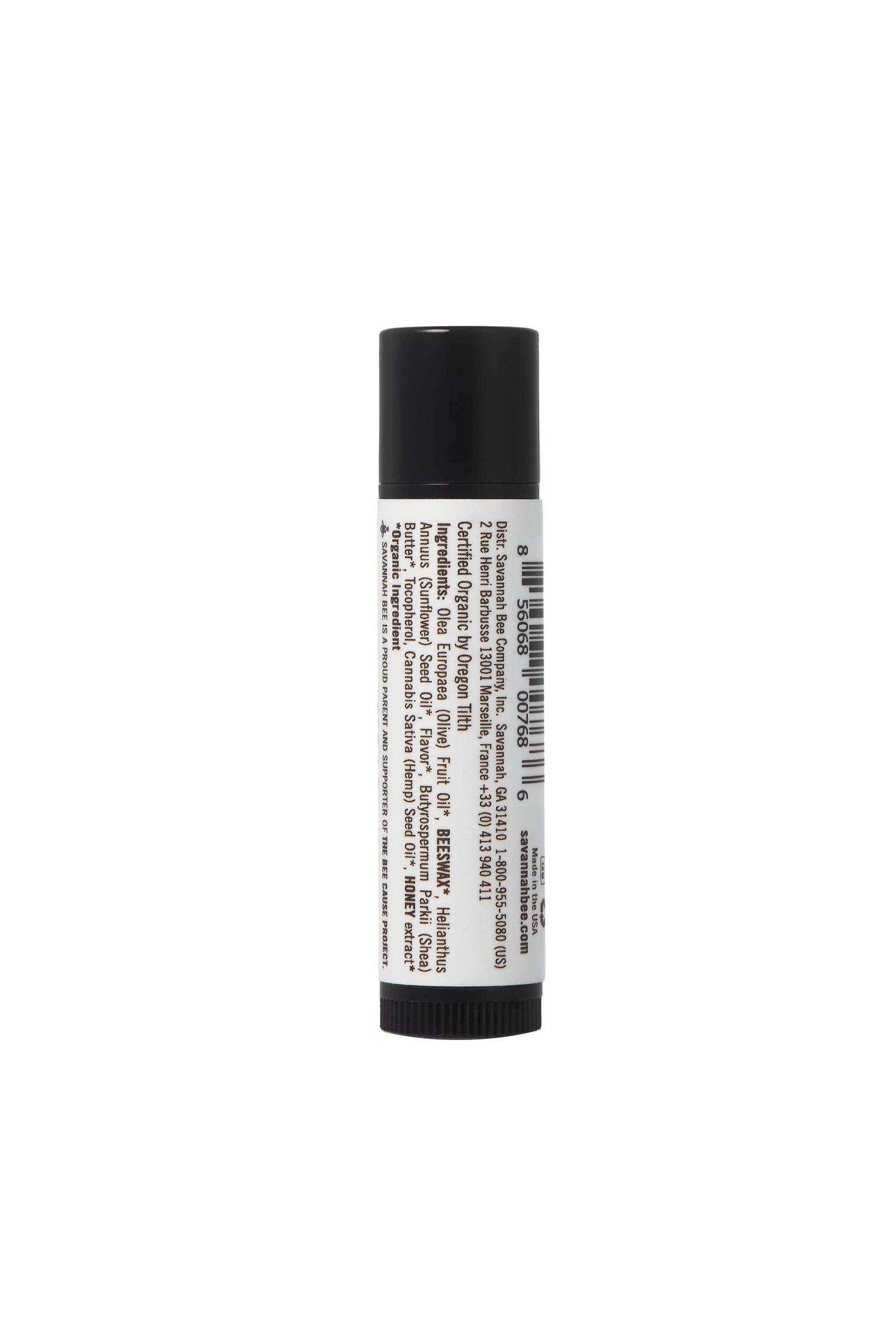 Honey Almond Lip Balm back
