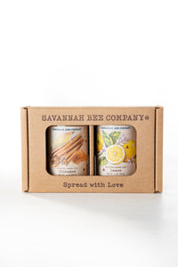 Cinnamon and Lemon 12oz Whipped Honey Gift Set