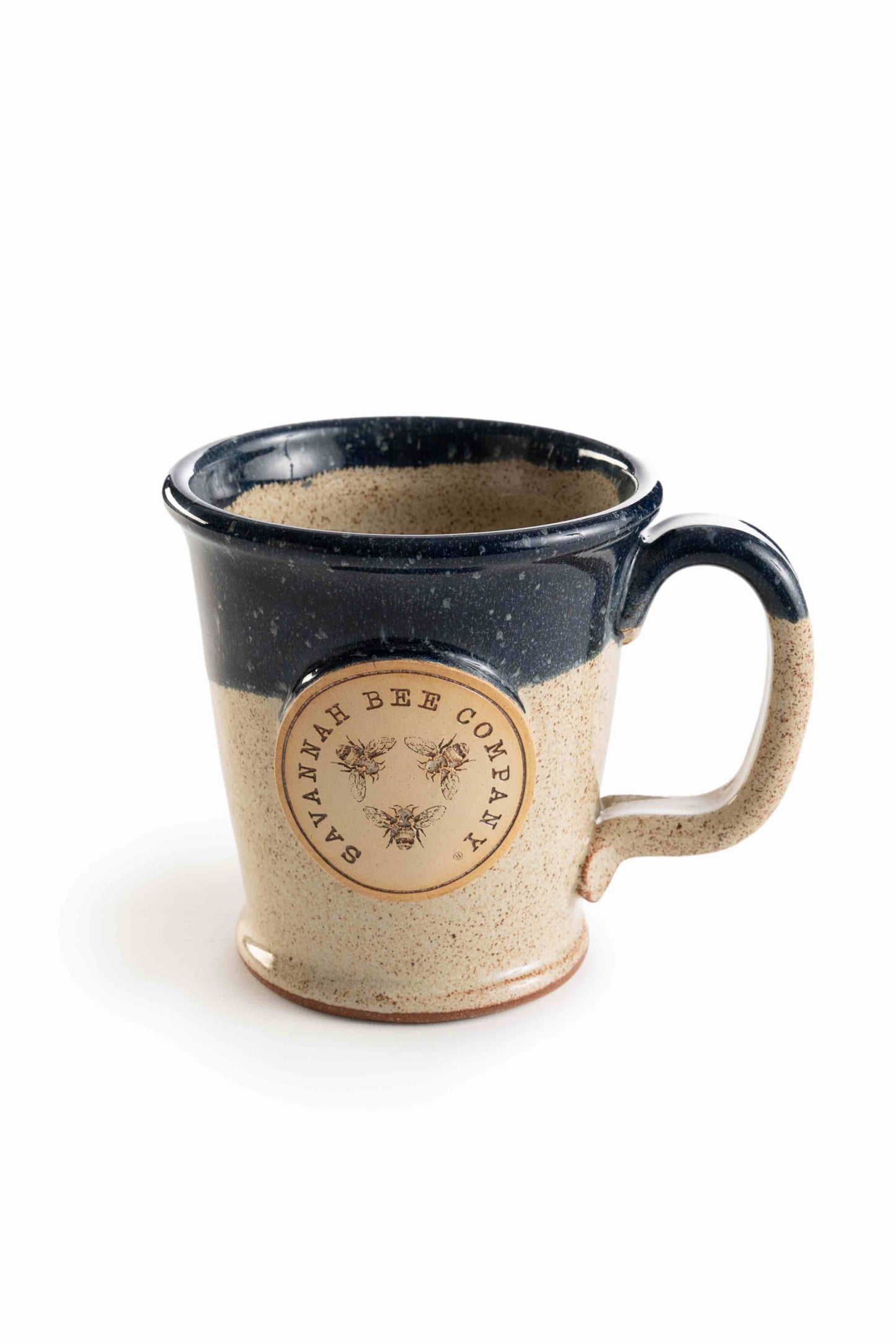 Handcrafted Stoneware Mug - Navy