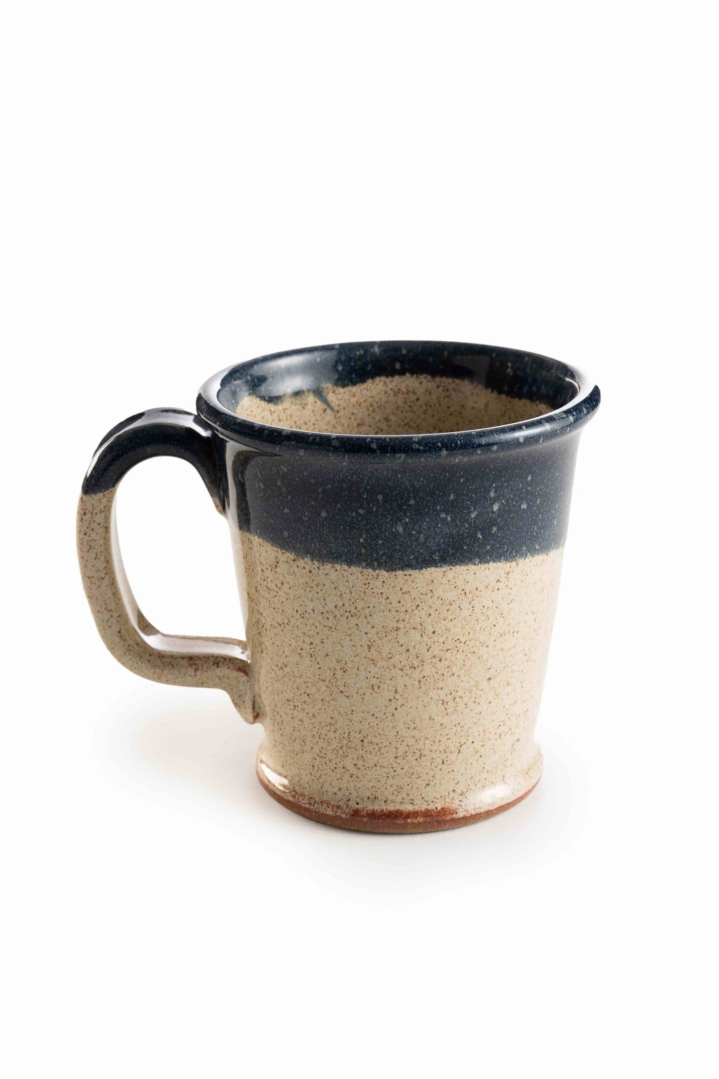 Handcrafted Stoneware Mug - Navy