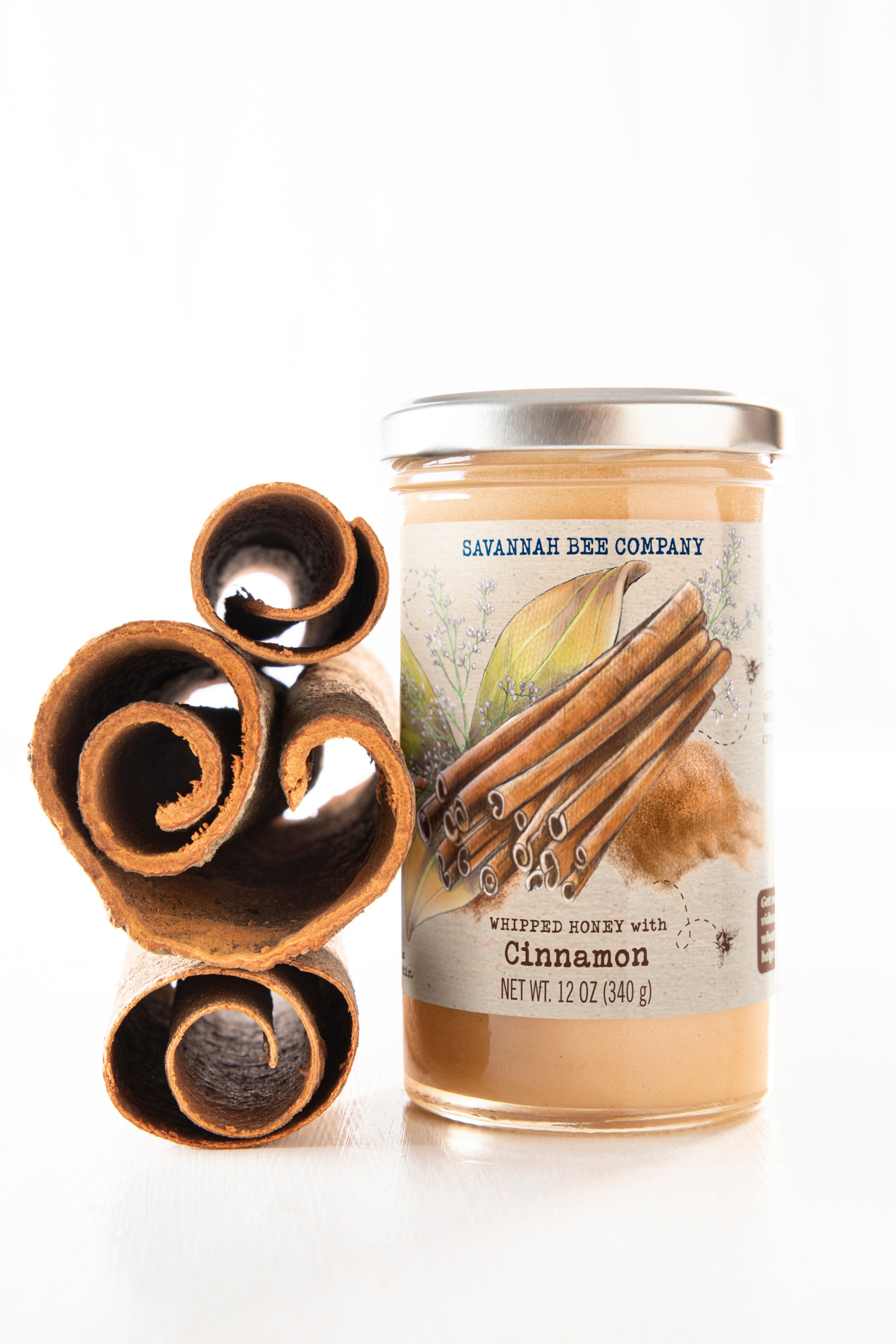 Whipped Honey with Cinnamon – Savannah Bee Company
