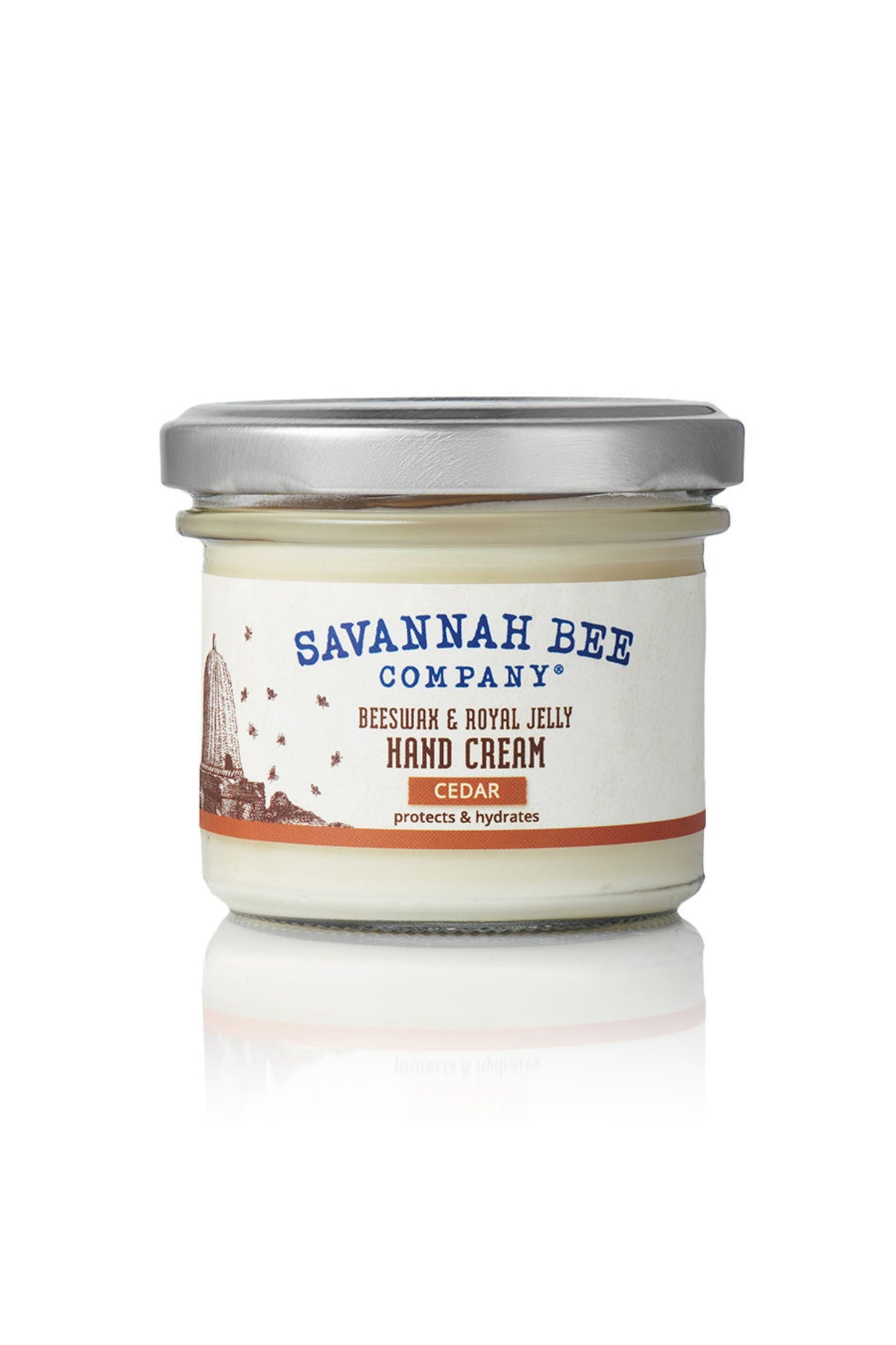 Beeswax & Royal Jelly Cedar Hand Cream Jar