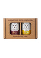 Whipped Honey with Cinnamon 12 oz. and Whipped Honey with Lemon 12 oz. in a gift box