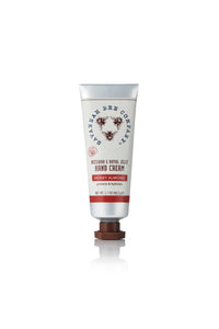 Honey Almond Beeswax & Royal Jelly Hand cream in a tube.