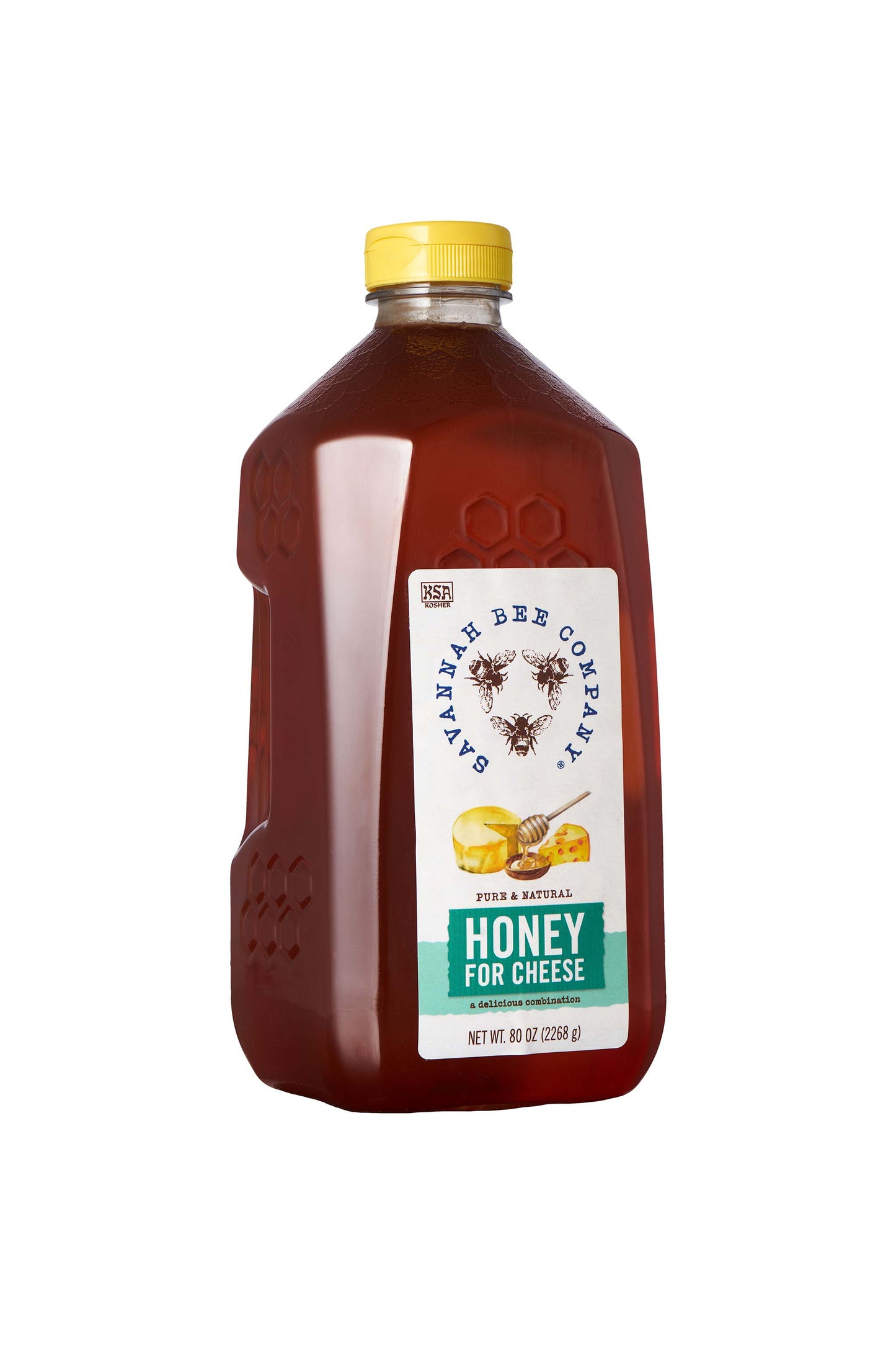 Pure & Natural Honey for cheese 80 oz. gallon