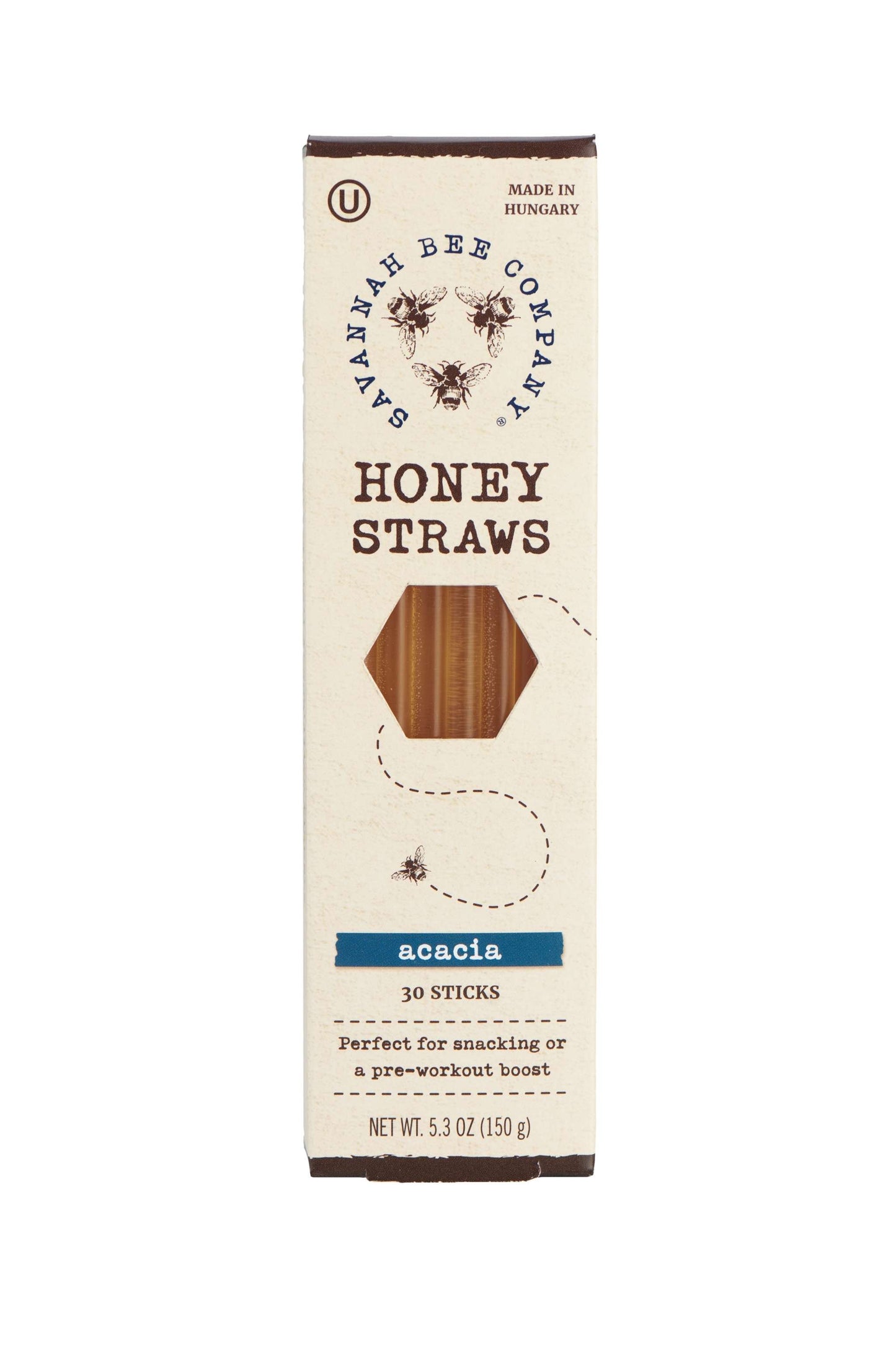Acacia Honey Straws 30 sticks