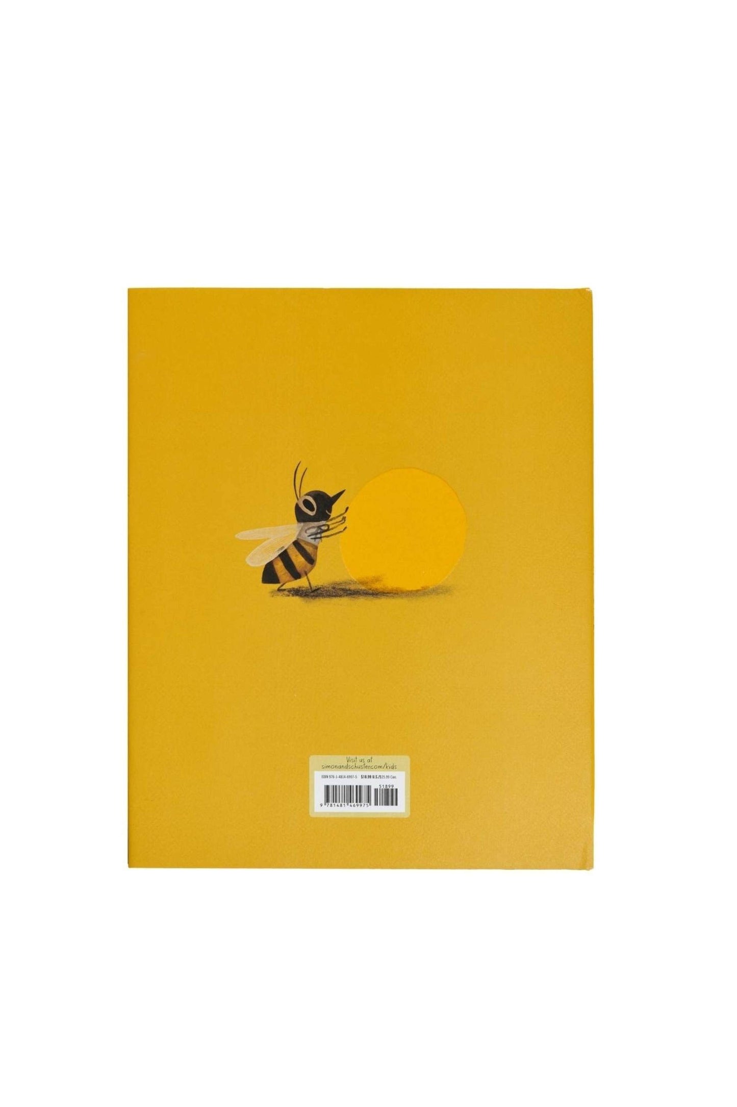 The Honeybee children's book back facing