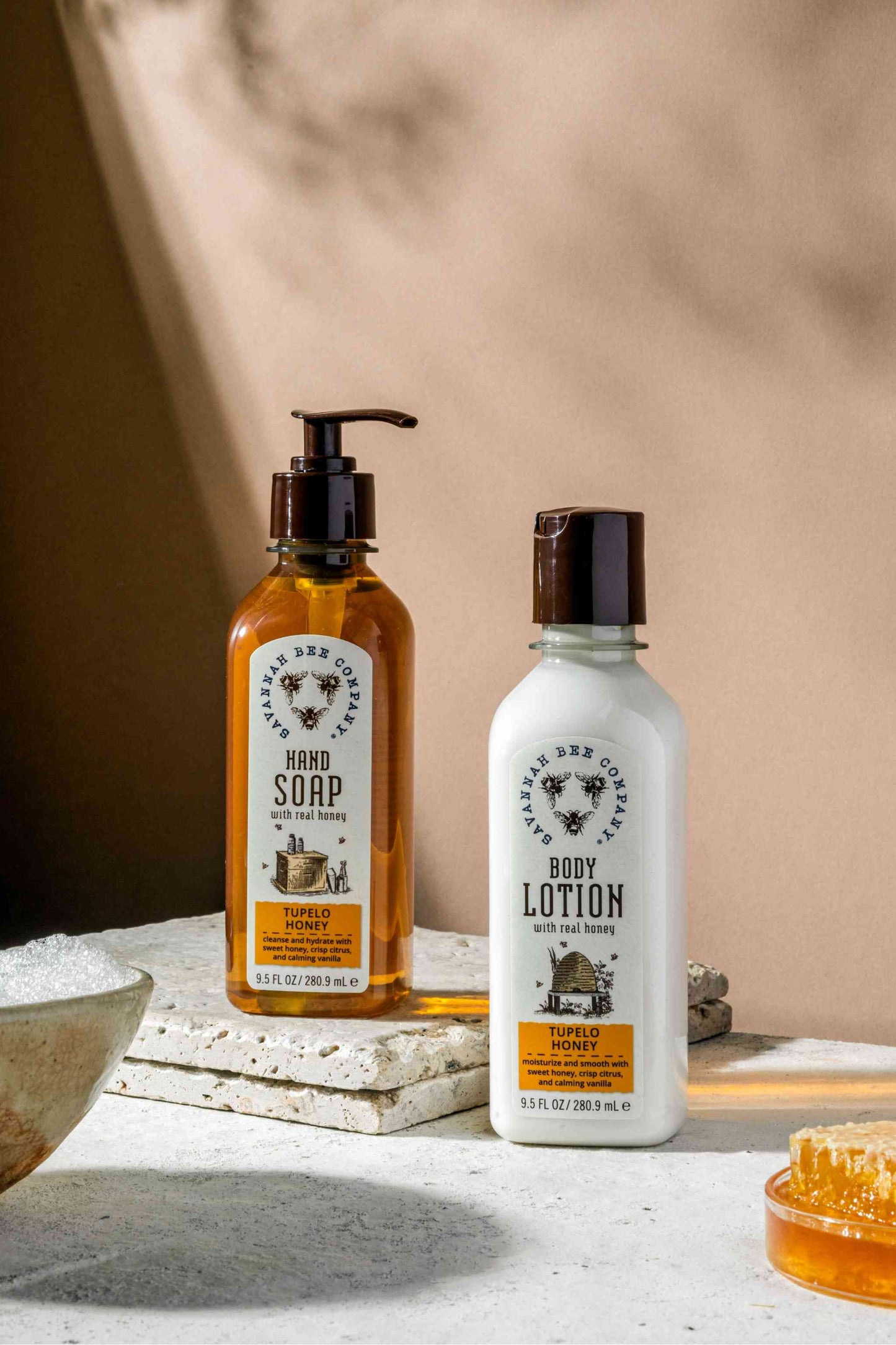 Tupelo Honey Hand Soap and Body Lotion in 9.5 fl. oz. 
