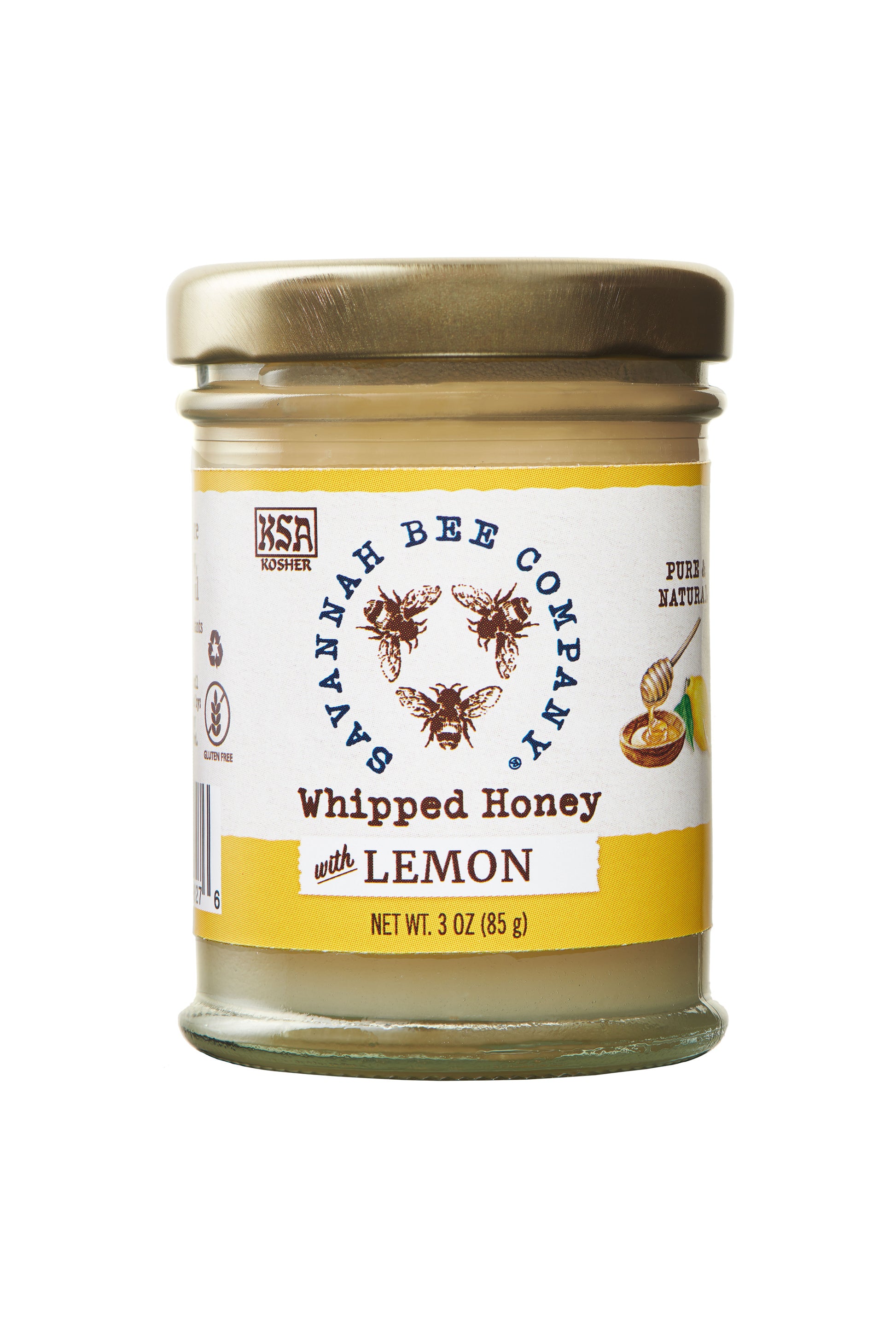 Whipped Honey with Lemon 3 oz.