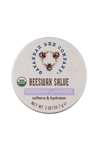 Beeswax Salve Rosemary Lavender 2 oz. studio image