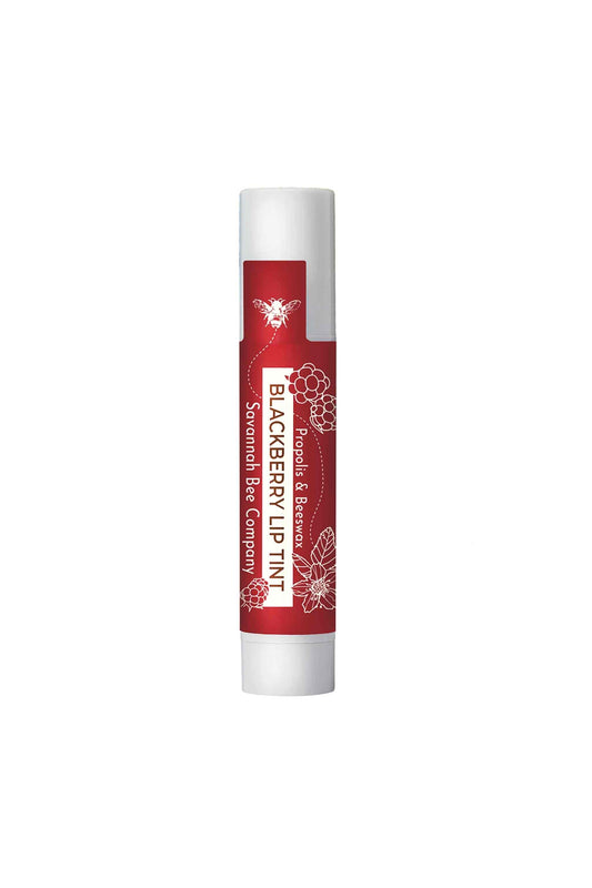 Savannah Bee Company Blackberry Lip Tint has a subtle shimmery finish that flatters any complexion. 