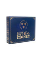 Savannah Bee Company Book Of Honey. The book is navy with gold detailing. 