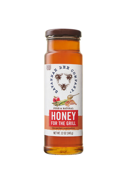 Pure & Natural Honey for the grill 12 oz. tower