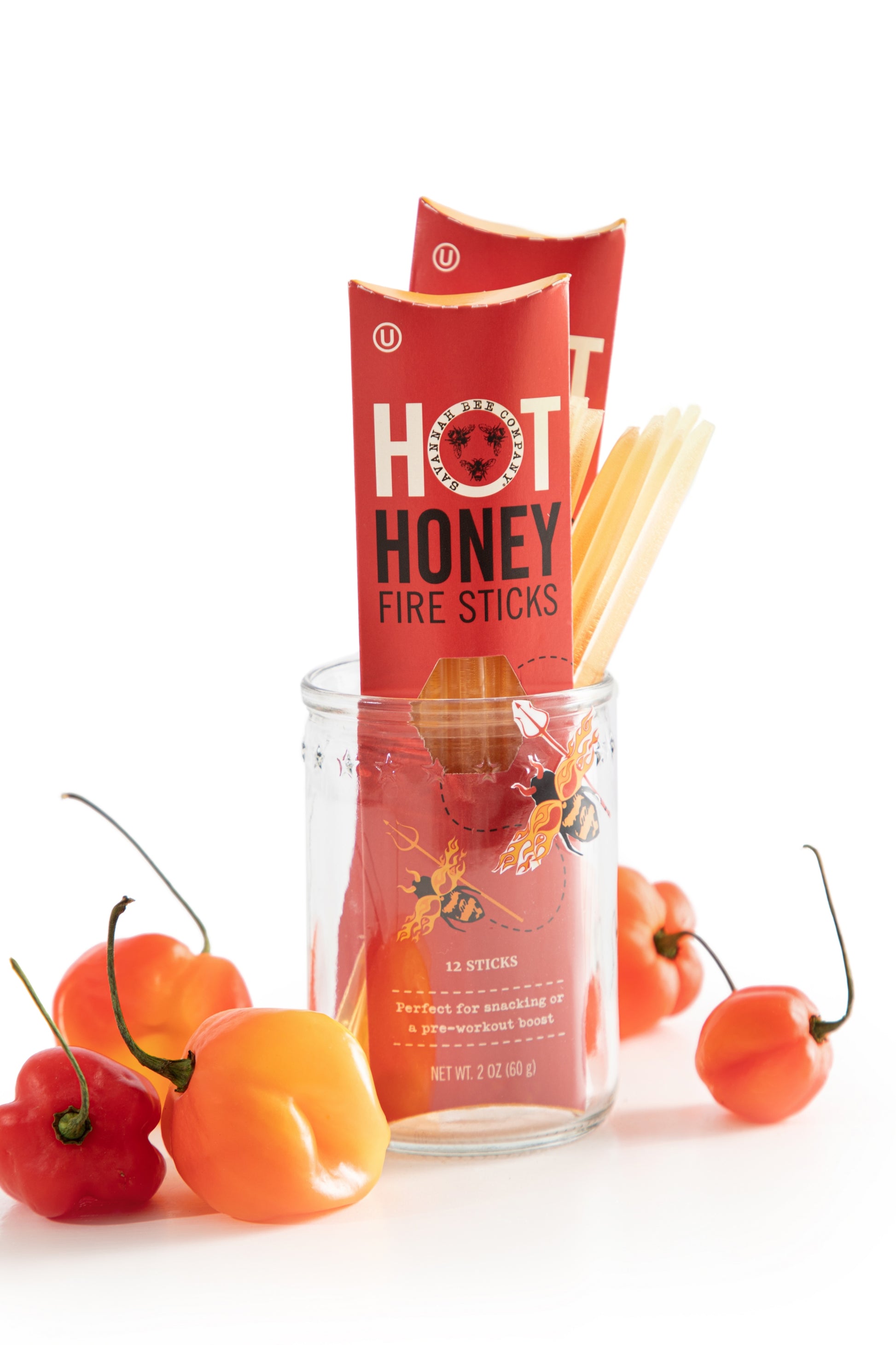 Hot Honey Fire Sticks 12 in a pack