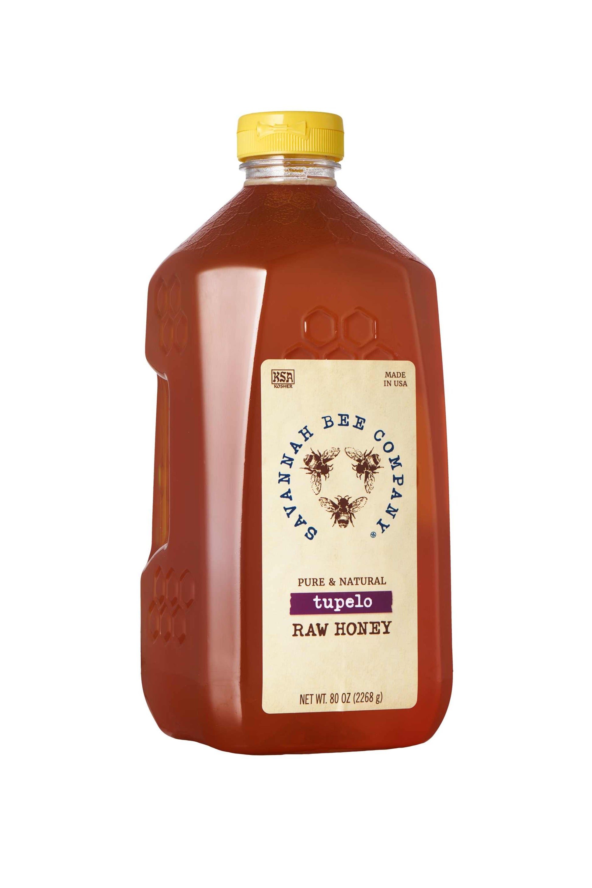 Pure & Natural Tupelo Raw Honey 80 oz. gallon